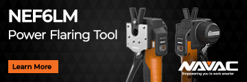 NAVAC NEF6LM Cordless Power Flaring Tool NAVAC NEF6LM Cordless Power Flaring Tool